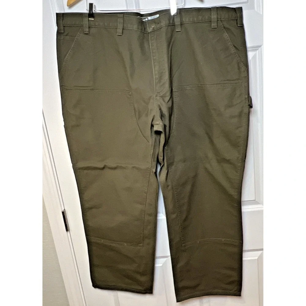 Carhartt 103334 Rugged Flex Duck Double Front Utility Pants 50x30 Tarmac Work